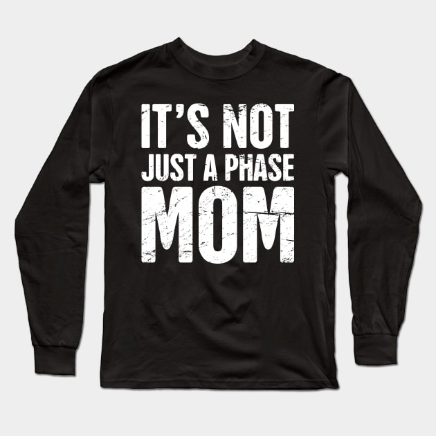 Phase | Funny Emo Quote Long Sleeve T-Shirt by MeatMan